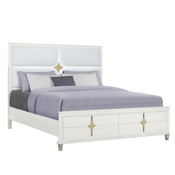 Uriuni - Bed With LED Lights Uriuni - Bed With LED Lights