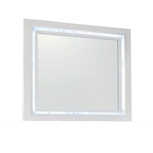 Skye - Marble Mirror - White Skye - Marble Mirror - White