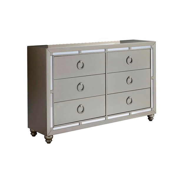 Chloe - Dresser - Gemstone Silver Chloe - Dresser - Gemstone Silver