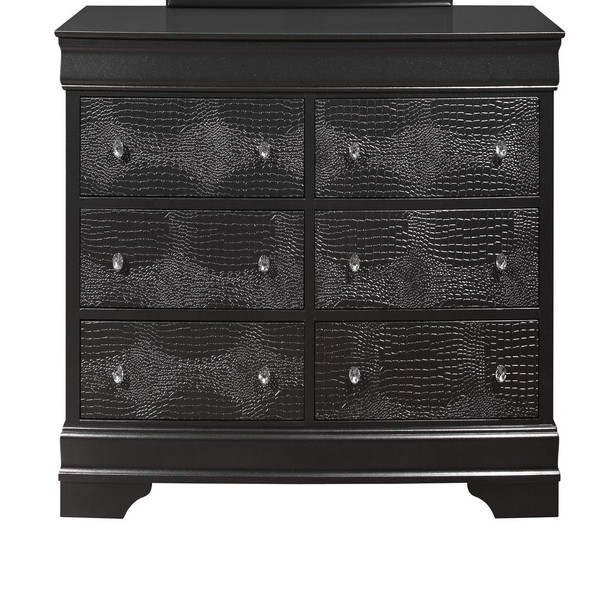 Shaker - Crocodile Metallic Dresser Shaker - Crocodile Metallic Dresser