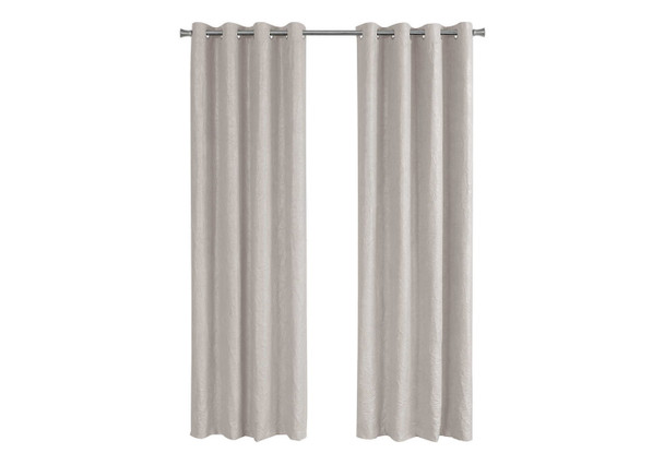 2 Pieces Set, Curtain Panel, Room Darkening, Grommet, Contemporary & Modern 2 Pieces Set, Curtain Panel, Room Darkening, Grommet, Contemporary & Modern