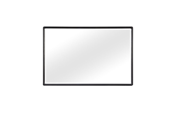 Rectangle Wood Mirror - Black Rectangle Wood Mirror - Black