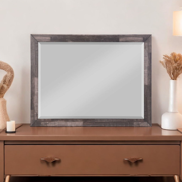 Juniper - Mirror - Dark Brown Juniper - Mirror - Dark Brown