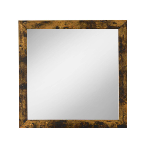Juvanth - Rustic Mirror - Oak Juvanth - Rustic Mirror - Oak