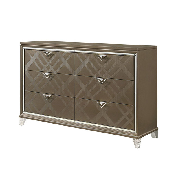 Skylar - Dresser - Champagne Skylar - Dresser - Champagne