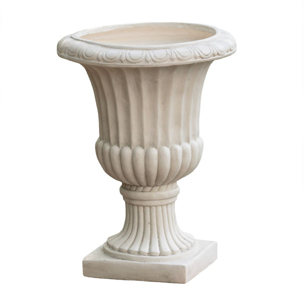 Classic Italian Urn Planter - Antique White Classic Italian Urn Planter - Antique White