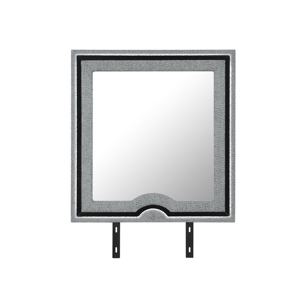 Isaiah - Mirror With Upholstered Frame And LED Lighting Isaiah - Mirror With Upholstered Frame And LED Lighting
