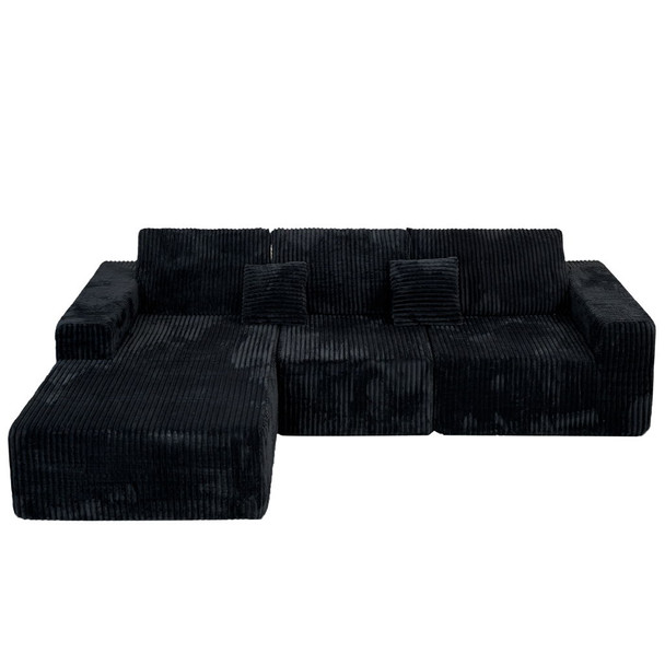 Modern Cloud Sectional Sofa With L-Shape Chaise Modern Cloud Sectional Sofa With L-Shape Chaise