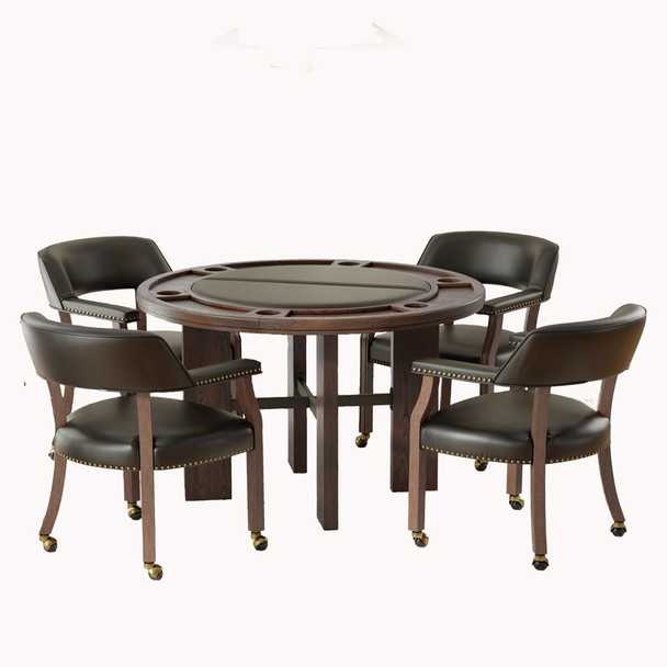 Gorman - 5 Piece Dining And Game Set