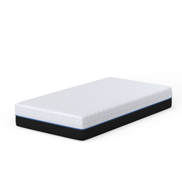 Copper Lux - 12" Soft Memory Foam Mattress With Phase Change Cooling Fabric