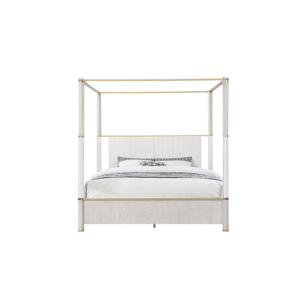 Malco - 4 Post Bed With Upholstered Headboard