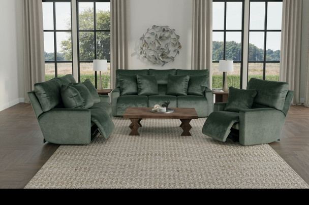 Rayton - Power Reclining Loveseat With Zero Gravity - Pine