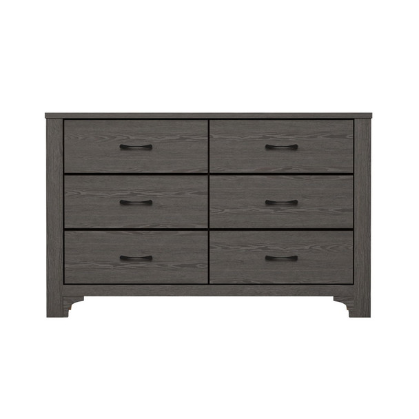 6 Drawer Dresser - Brown