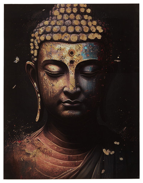 Caymoore - Wall Art - Black / Gold Finish