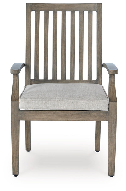 Rainier Ranch - Arm Chair With Cushion (Set of 2) - Brown / Beige