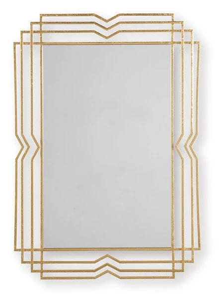 Claybrook - Accent Mirror - Gold Finish