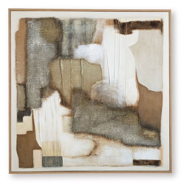 Wylander - Wall Art - Tan / Brown / Gray
