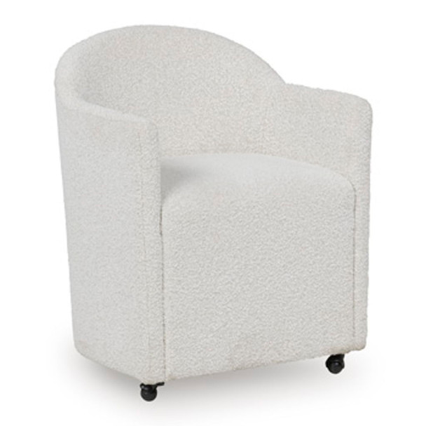 Radkin - Dining Upholstered Arm Chair (Set of 2) - Off White