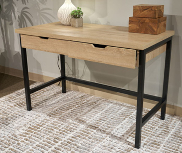 Vine Valley - Home Office Desk - Light Brown