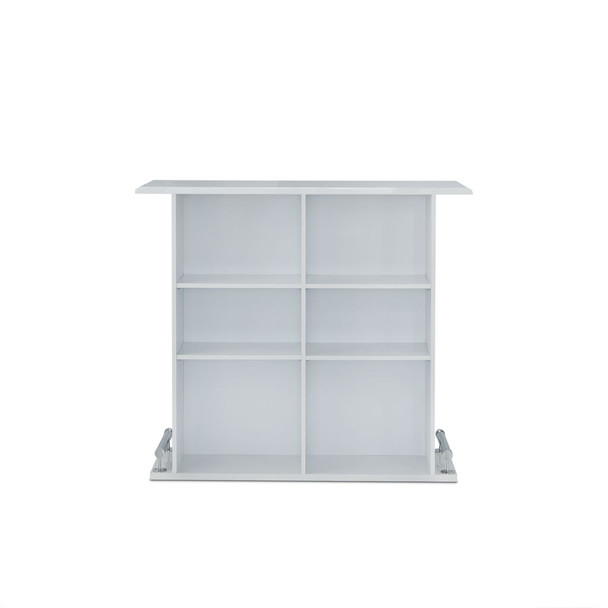 Kite - Bar Table - Gloss White