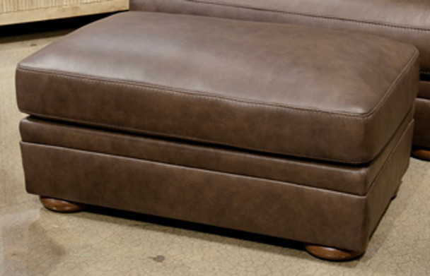 Carriage Point - Ottoman - Hickory