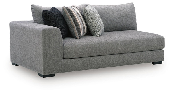 Creston Heights - LAF Corner Chaise - Smolder