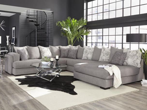 Georgia Sterling Luxury 3 Piece Sectional