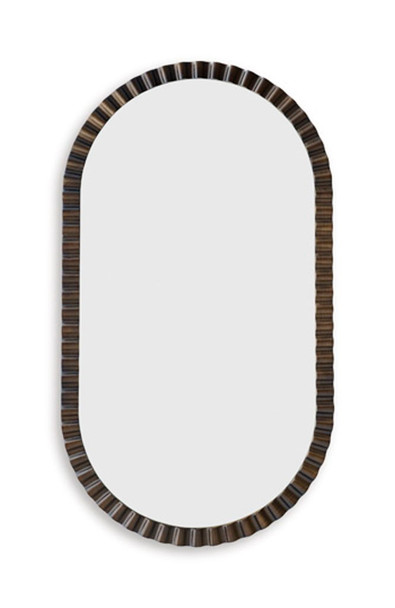 Clorington - Accent Mirror - Dark Brown