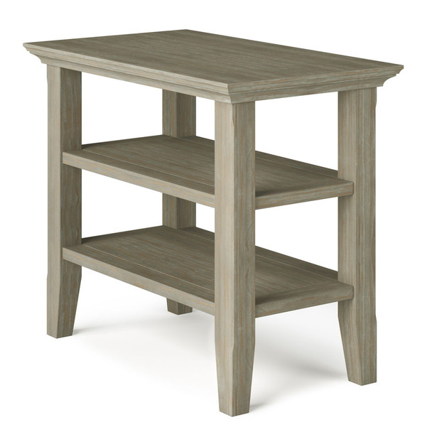 Acadian - Narrow Side Table - Light Brown