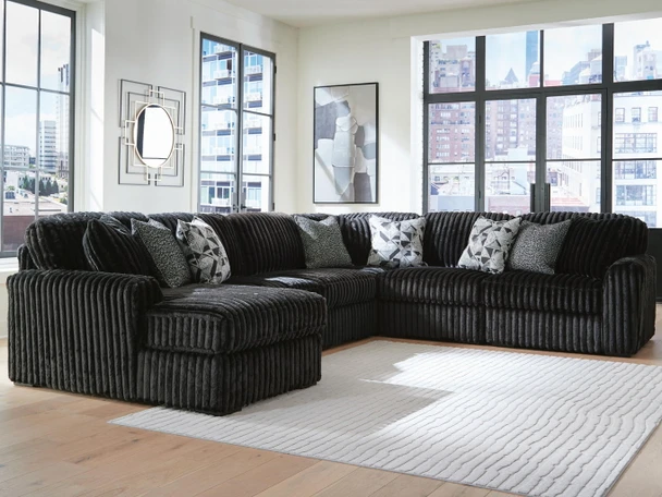 Midnight-Madness - 6 Piece Sectional