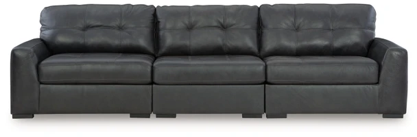 Brindley Pier - 3-Piece Sectional Sofa - Fog