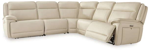 Double Deal - 5 Piece Reclining Sectional