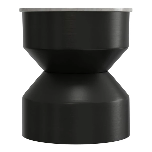 Maxine - Side Table - Black White