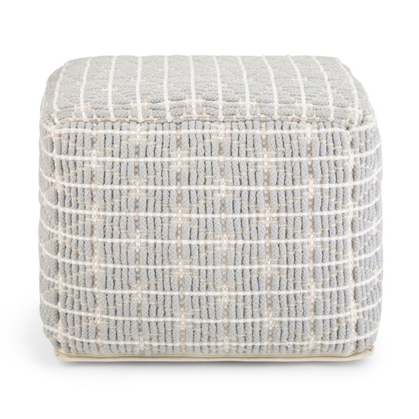 Noreen - Upholstered Square Pouf