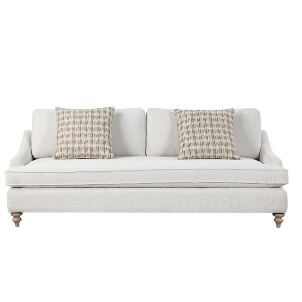Sofa Single Reverable Cushion With 2 Pillows - Off White