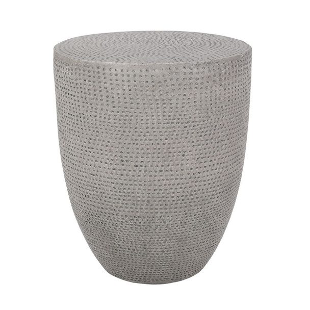 Outdoor Lightweight Concrete, Side Table - Natural