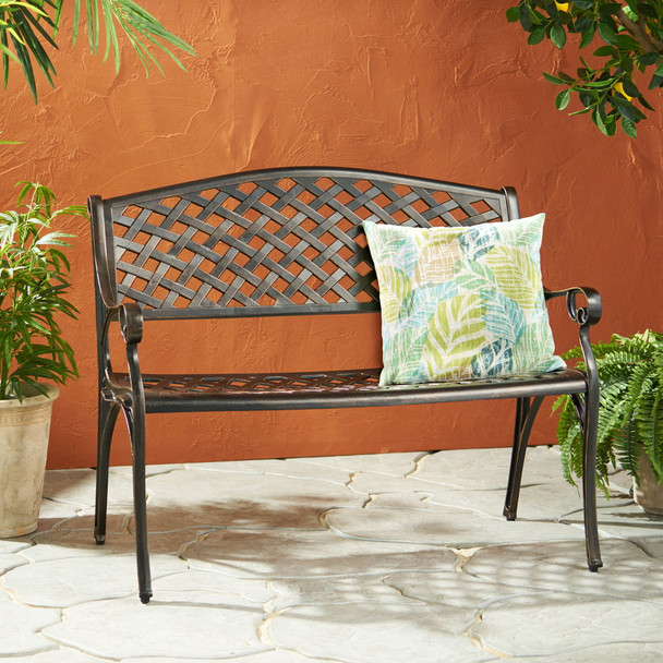 Spencer - Cast Bench - Copper