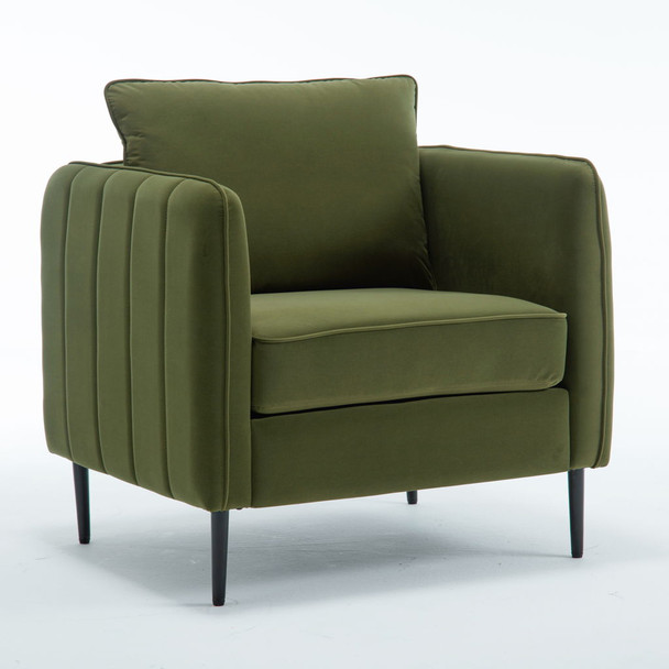 Accent Chair With Pillow For Living Room