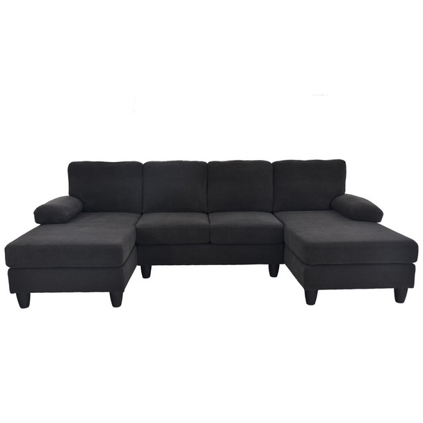 U-Shaped Sofa With Dual Chaise