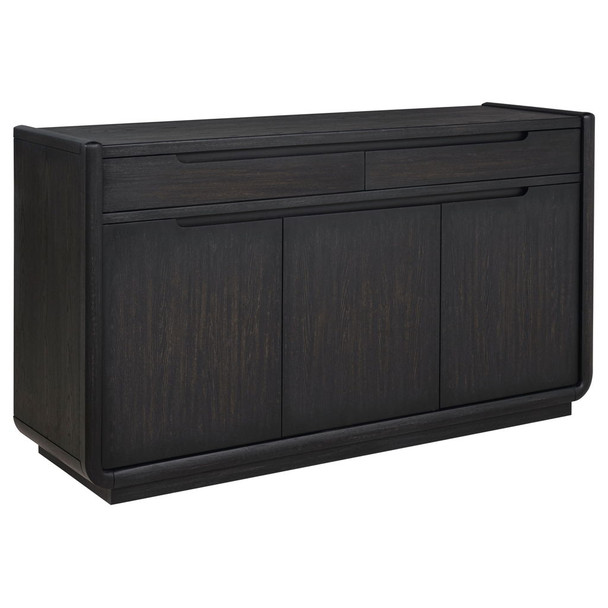 Bangor - 2 Drawer Dining Sideboard Server - Black