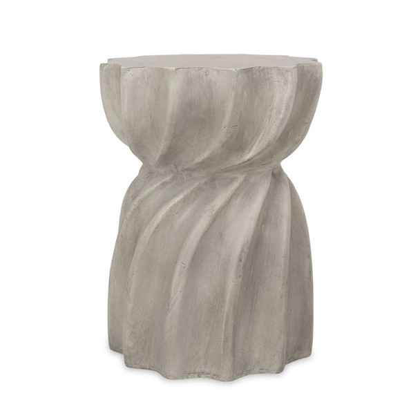 Modern Canis Side Table Outdoor Use - Gray