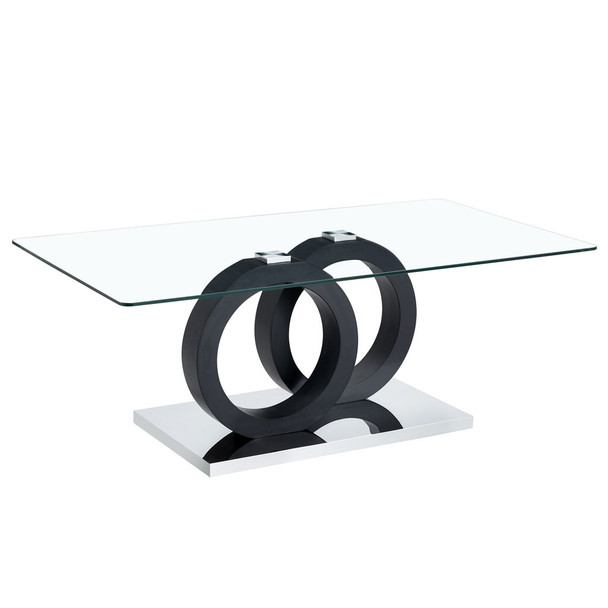 Minimalist Coffee Table - Black
