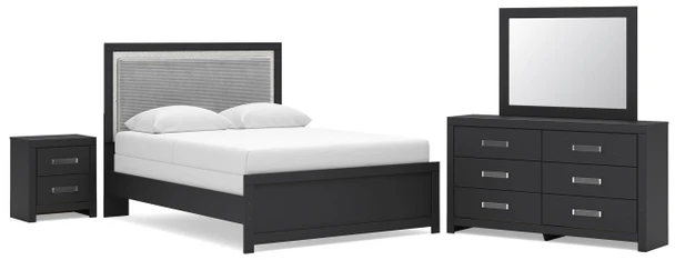 Maeling - Upholstered Panel Bedroom Set
