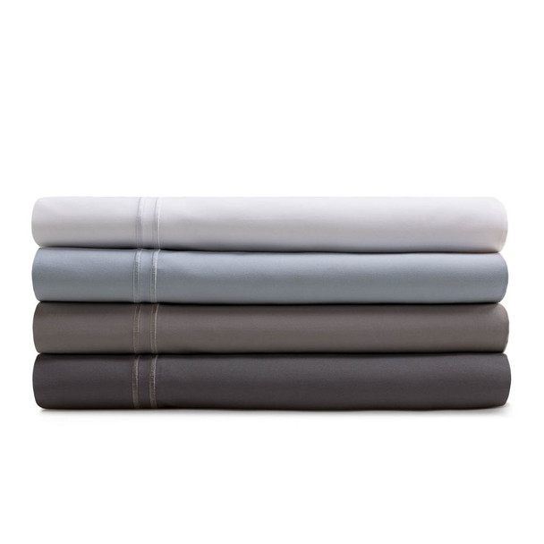 Woven Supima - Cotton Sheets - Split King - White
