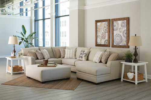 Middleton Luxury 3 Piece Comfort Gel Sectional - Luxury Mattress
