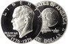 1976-S Eisenhower Dollar Variety I Proof Image 1