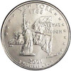 2001-D New York Quarter Brilliant Uncirculated Image 1