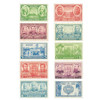 Complete 1936-1937 Army & Navy Commemorative Stamp Set