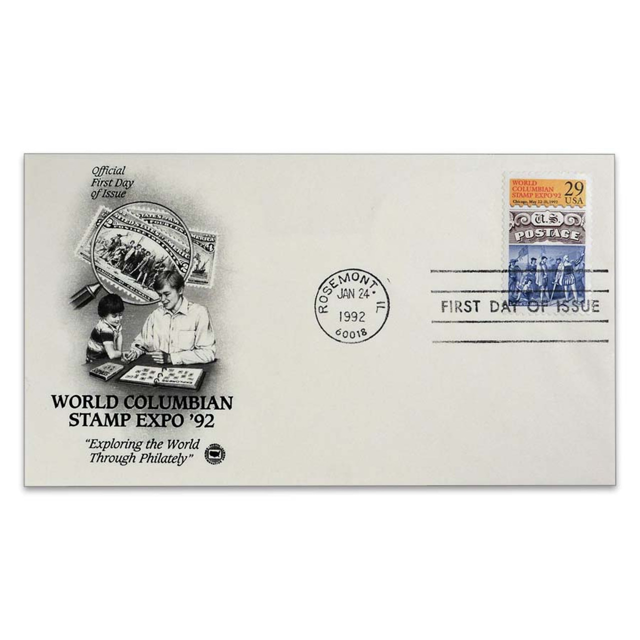 1992 World Columbian Stamp Expo First Day Cover