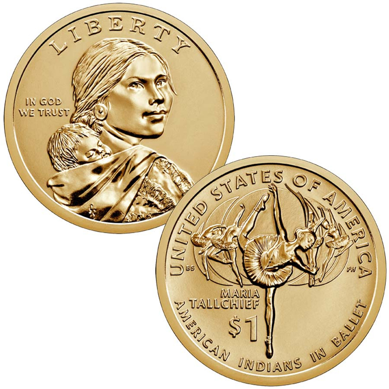 2023-P Native American Dollar Brilliant Uncirculated